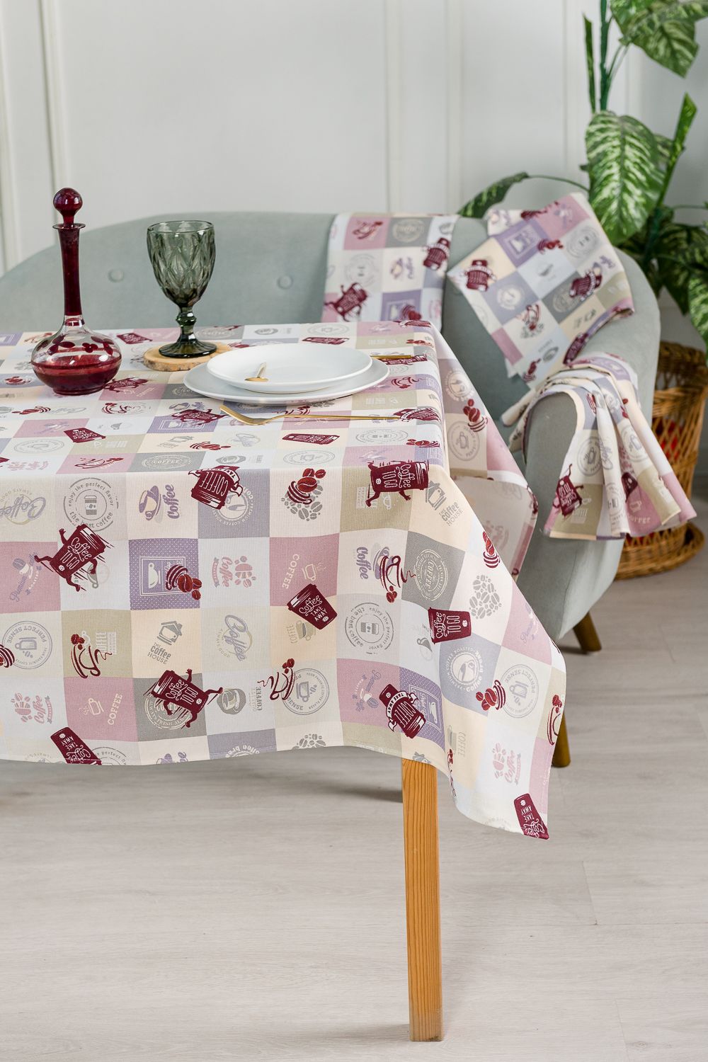 Скатерть Эспрессо - бежевый