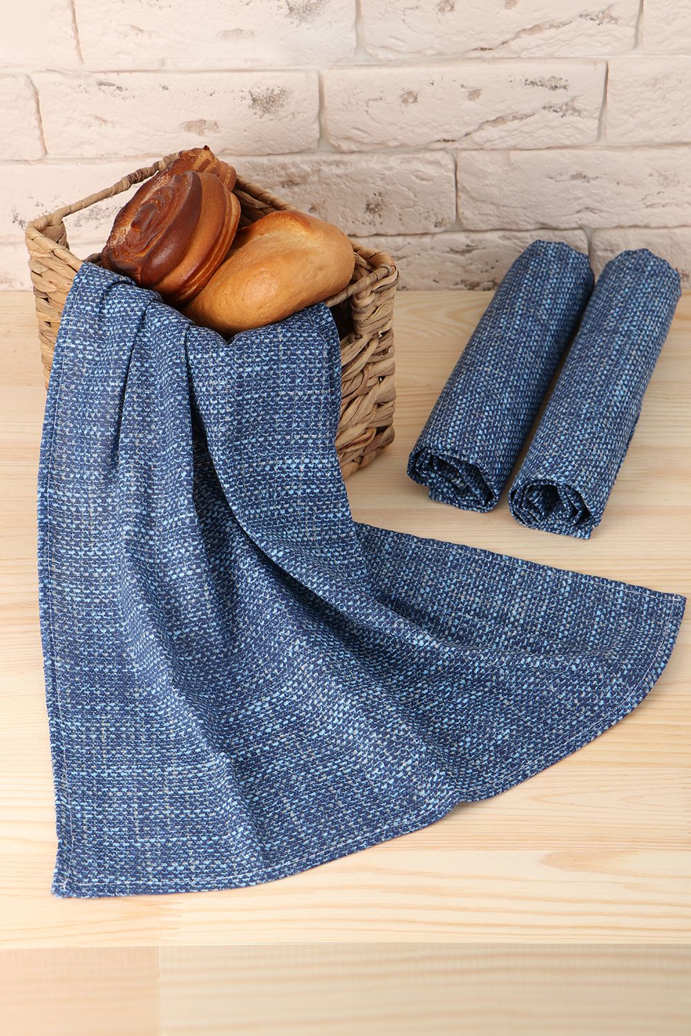 Набор полотенец Lizzy Home 50058 - синий