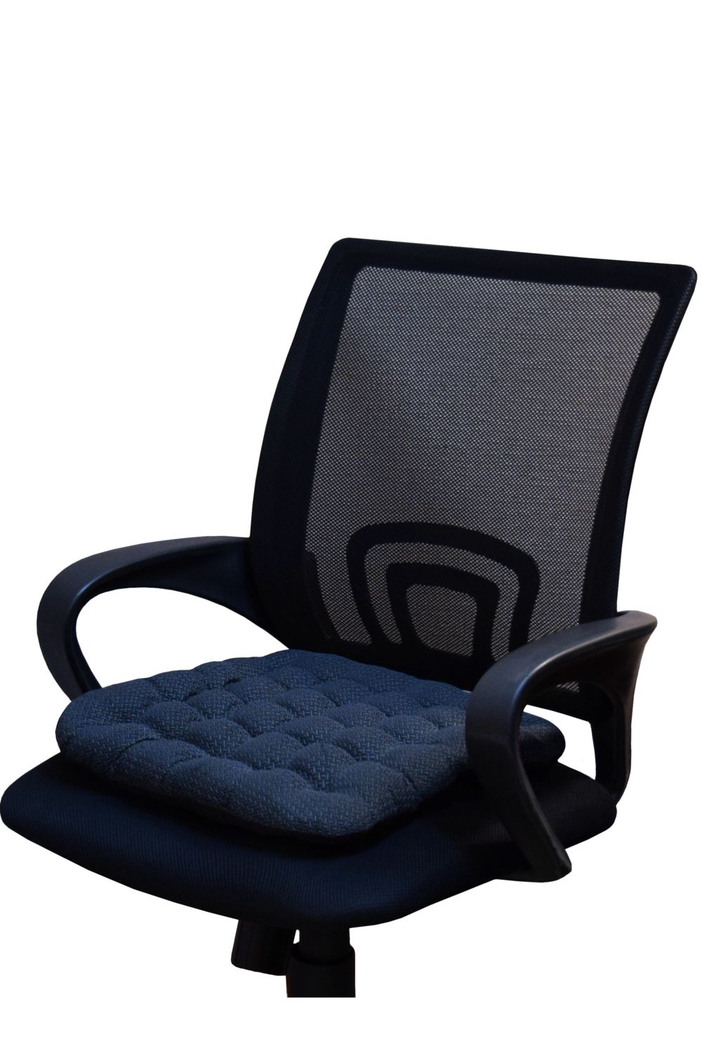 Подушка на сиденье Уют-Премиум - синий