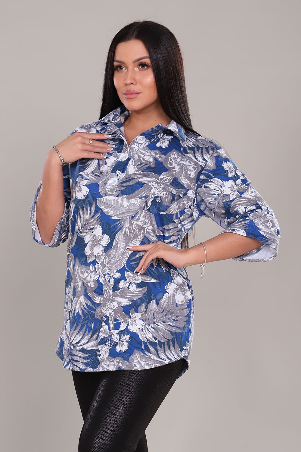 Туника 6737 - синий