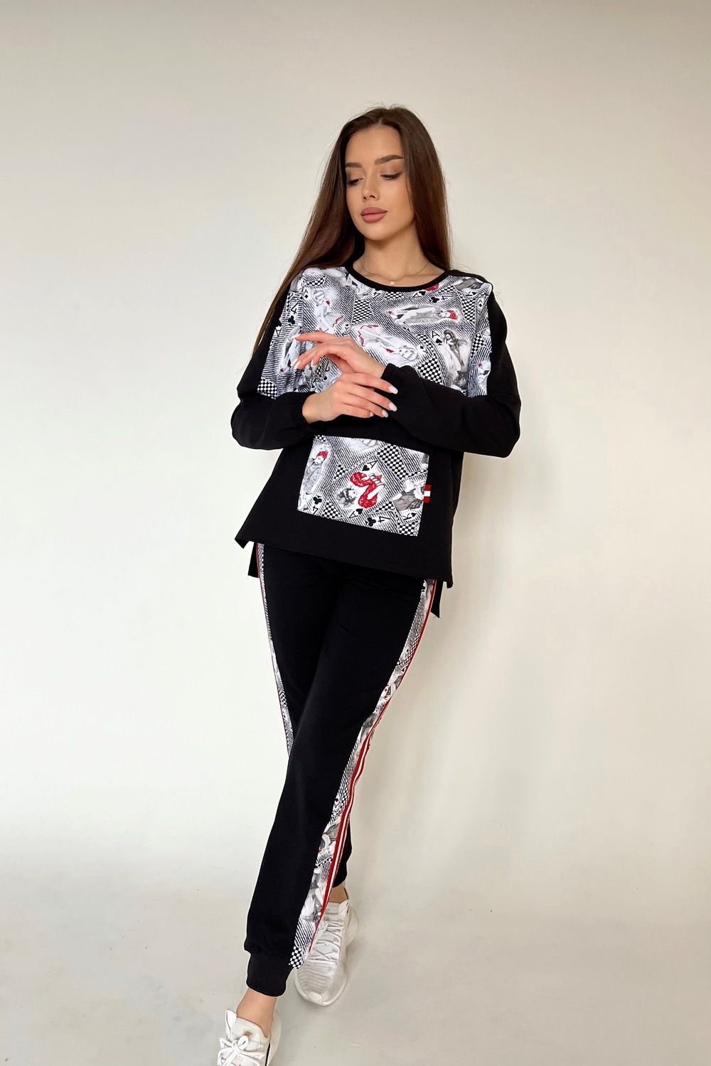 Костюм 7298 - черный