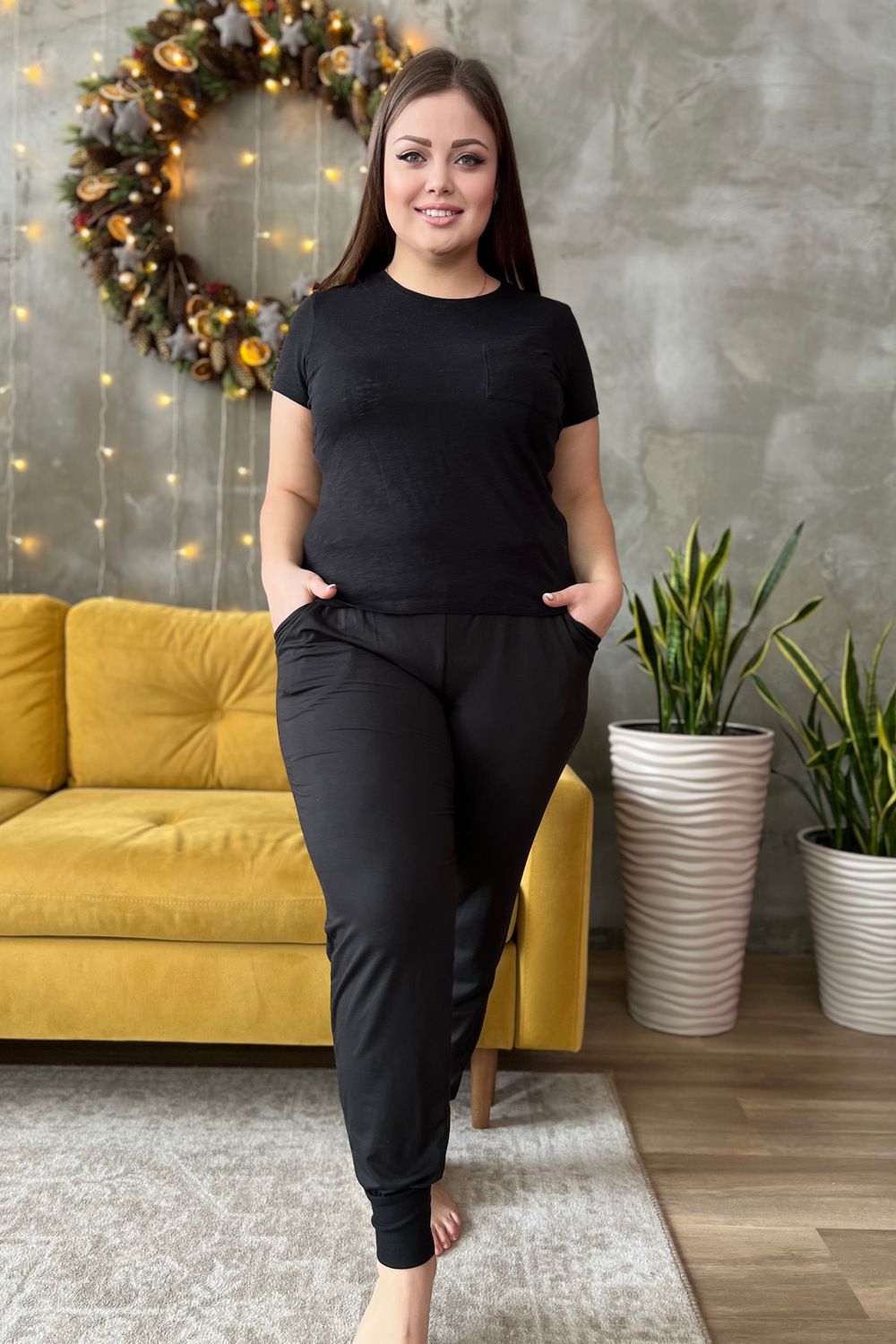 Брюки 9101 - черный