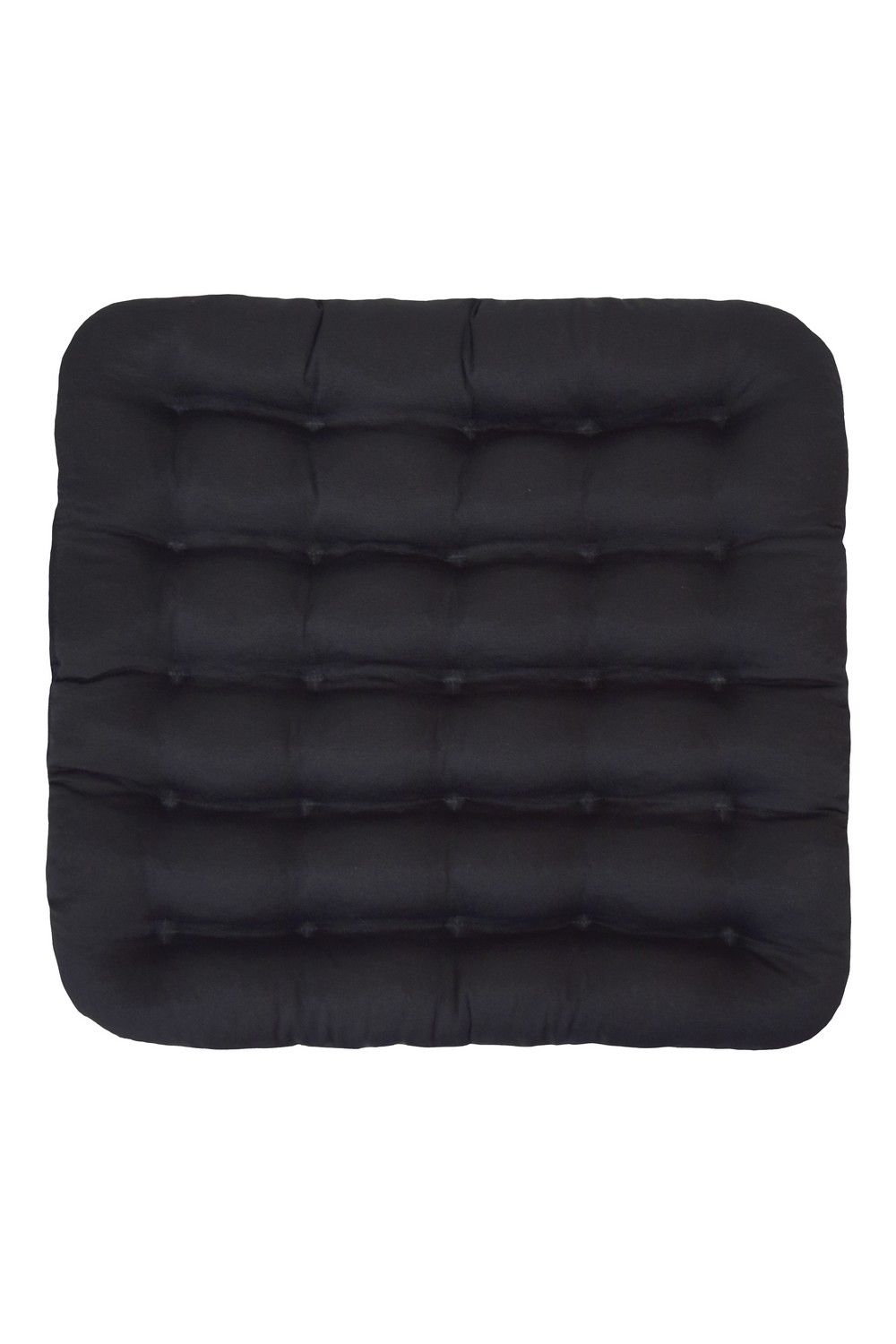 Подушка на сиденье Уют-Премиум - черный