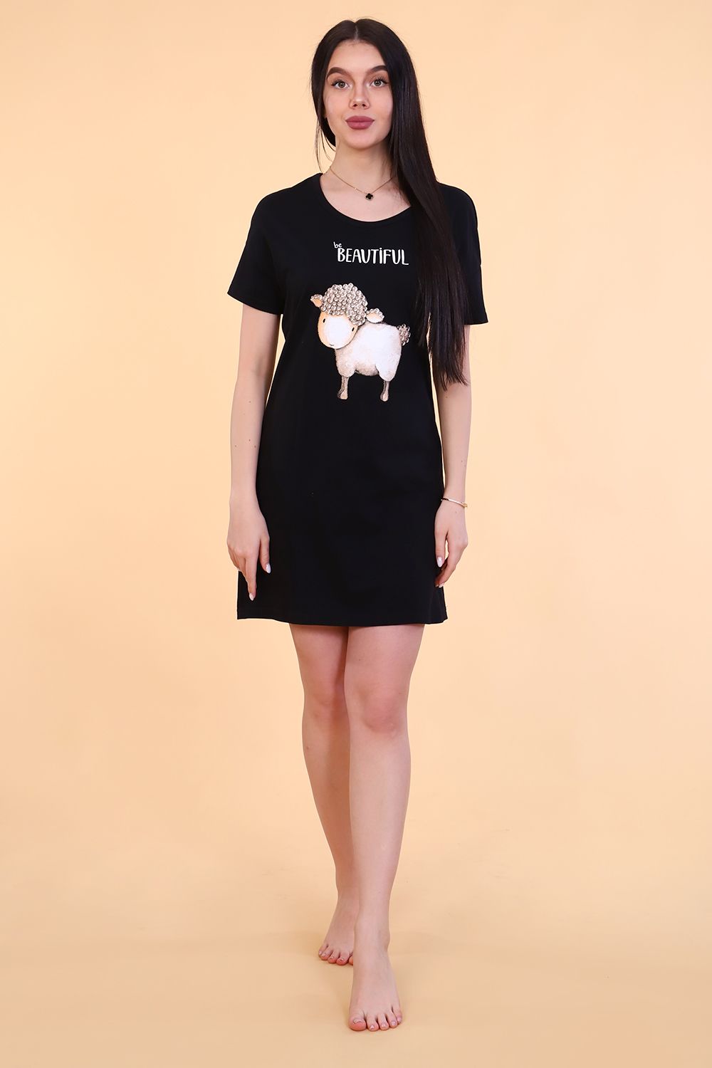 Сорочка 42081 - черный