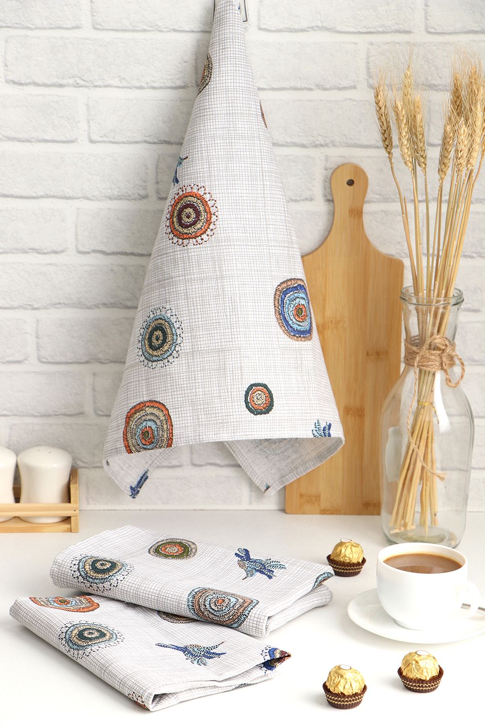 Набор полотенец Lizzy Home 50066 - серый