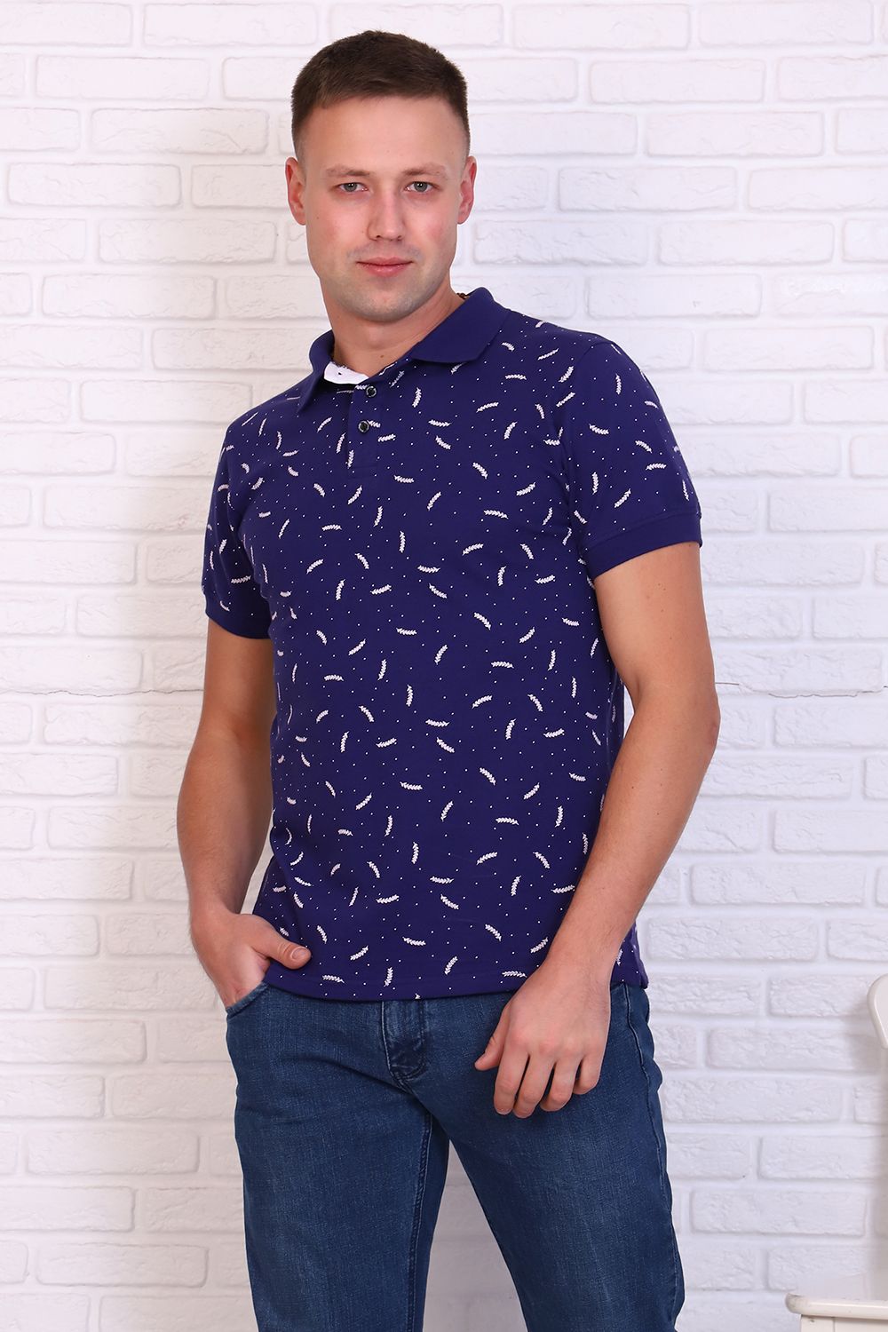 Футболка 6787 - синий