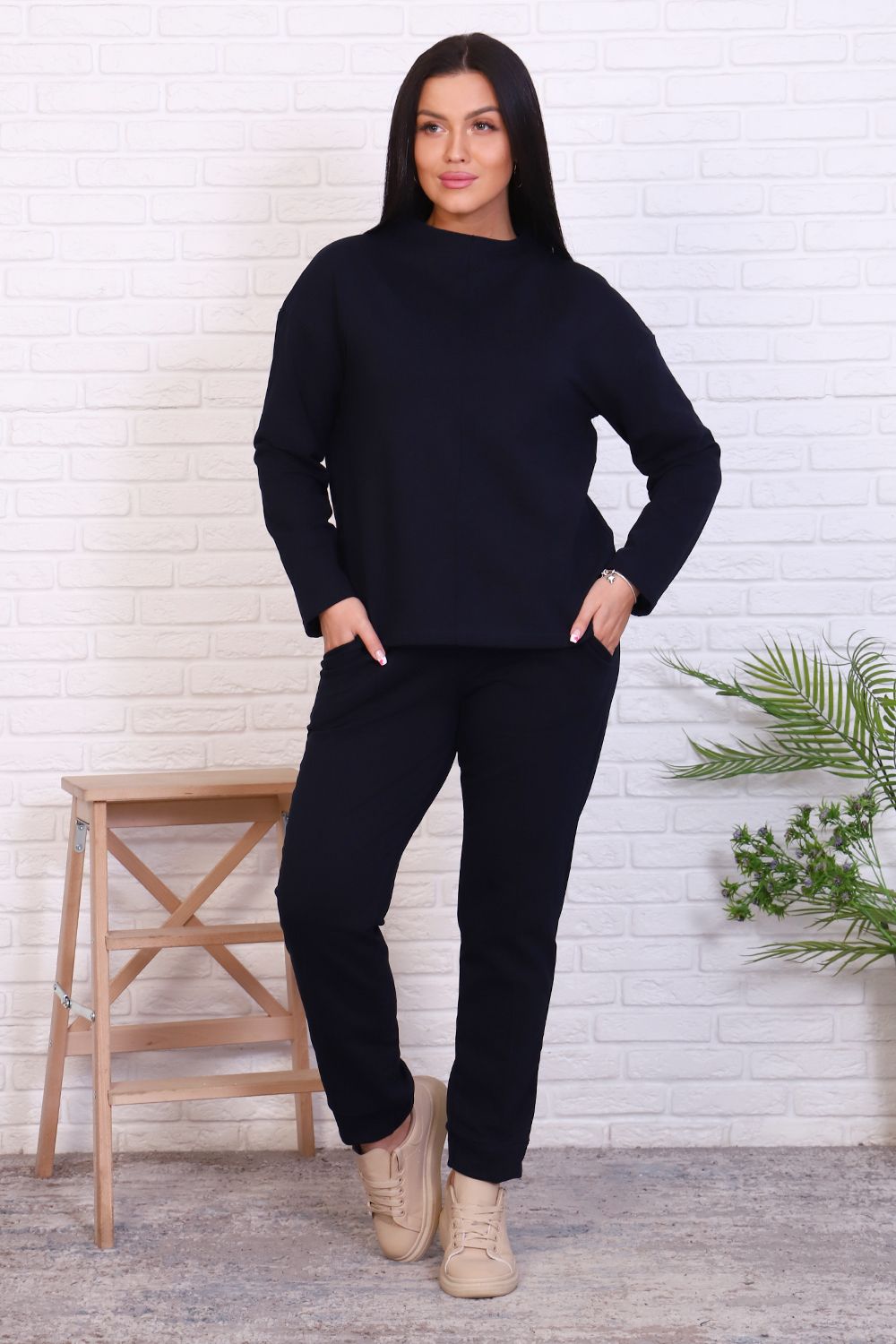 Костюм 17571 - темно-синий