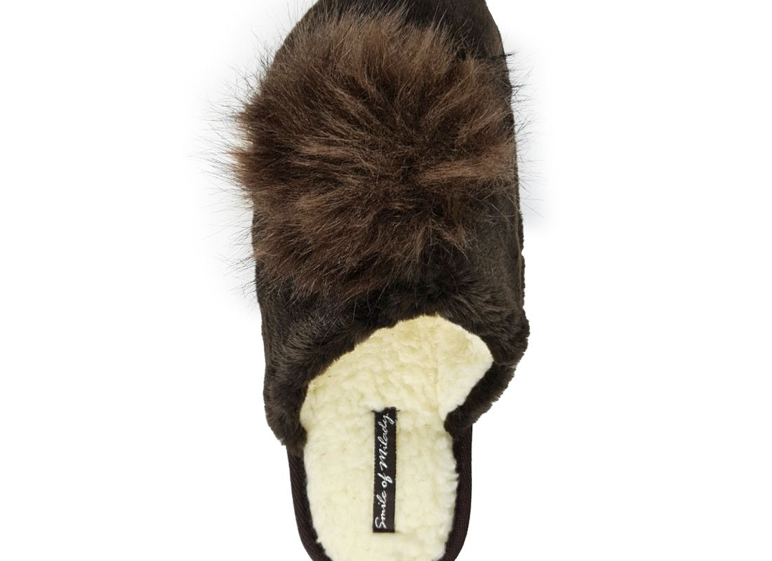 Туфли комнат. жен. 148-206-16 зак. - коричневый