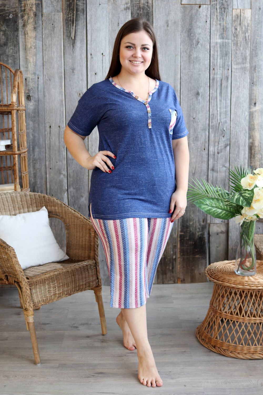 Костюм 9107 - джинс