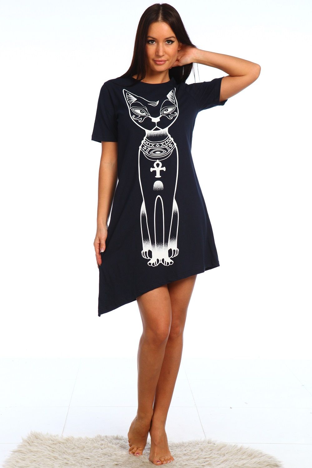 Туника 872 - темно-синий