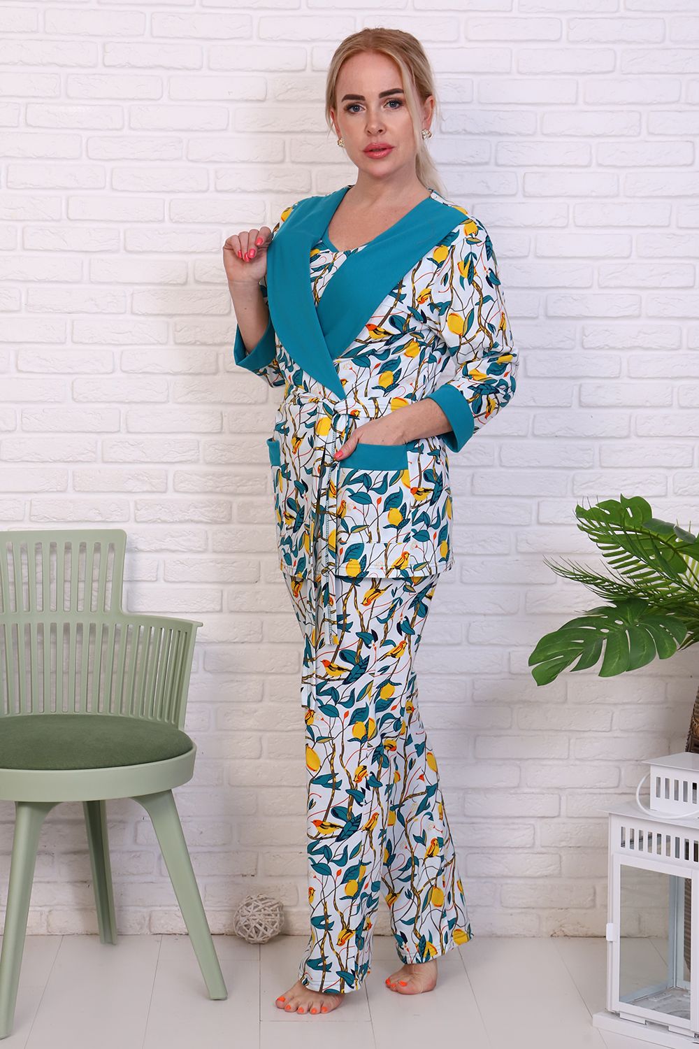 Костюм тройка 6260 - мурена