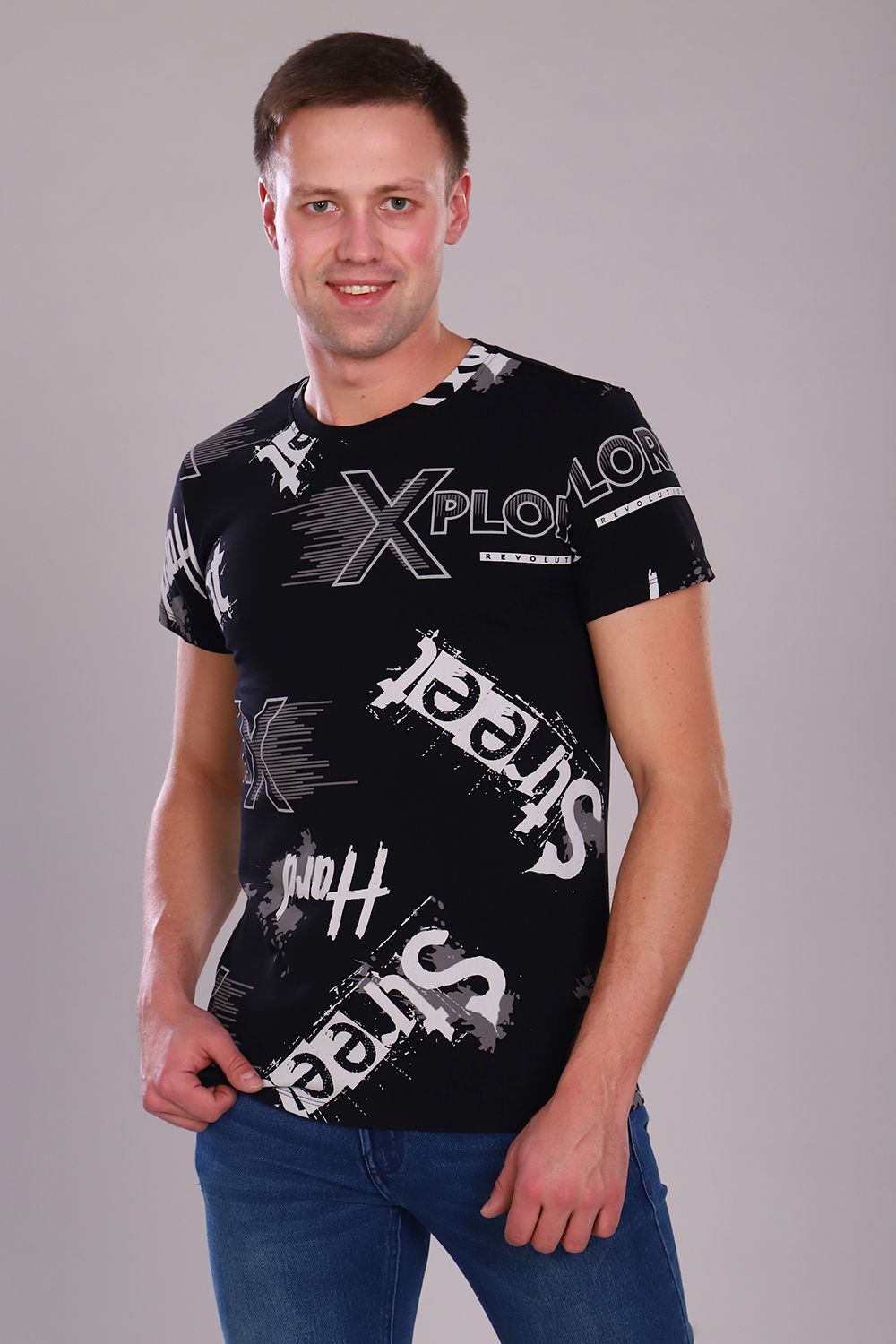 Футболка 11190 - черный