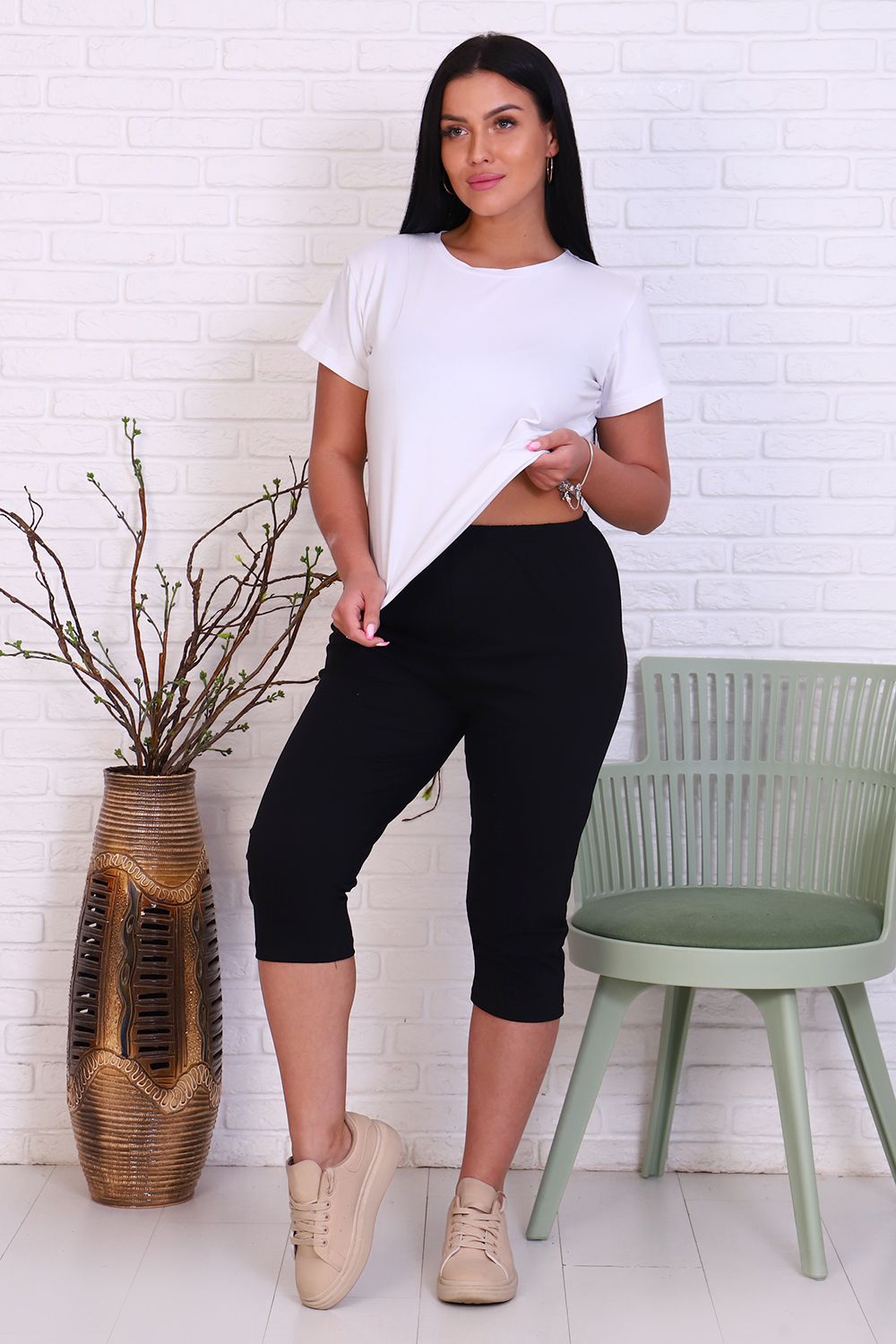 Бриджи 19514 - черный