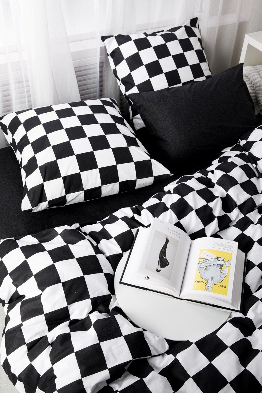 КПБ Харли бязь - черный