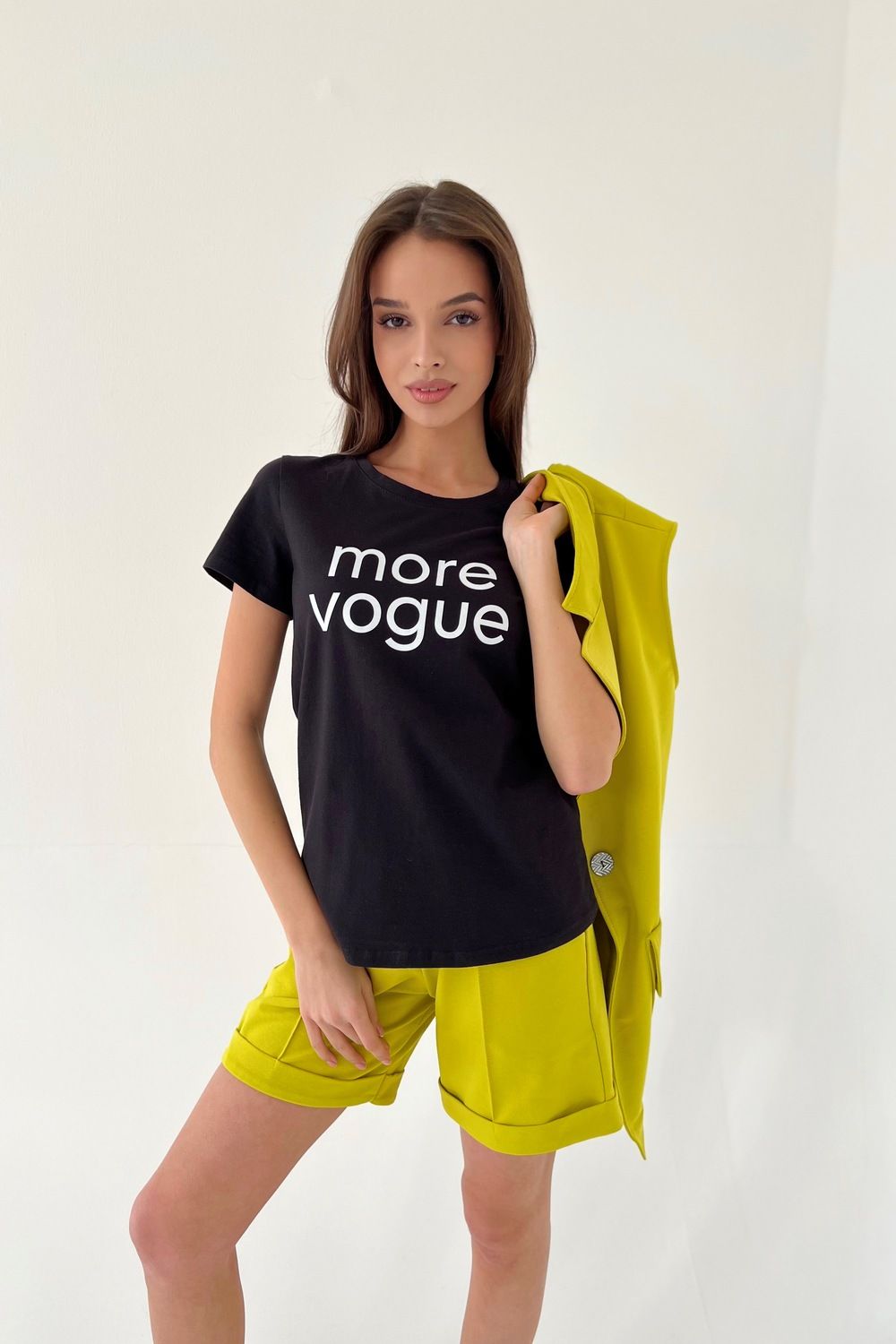 Футболка 8194 - черный