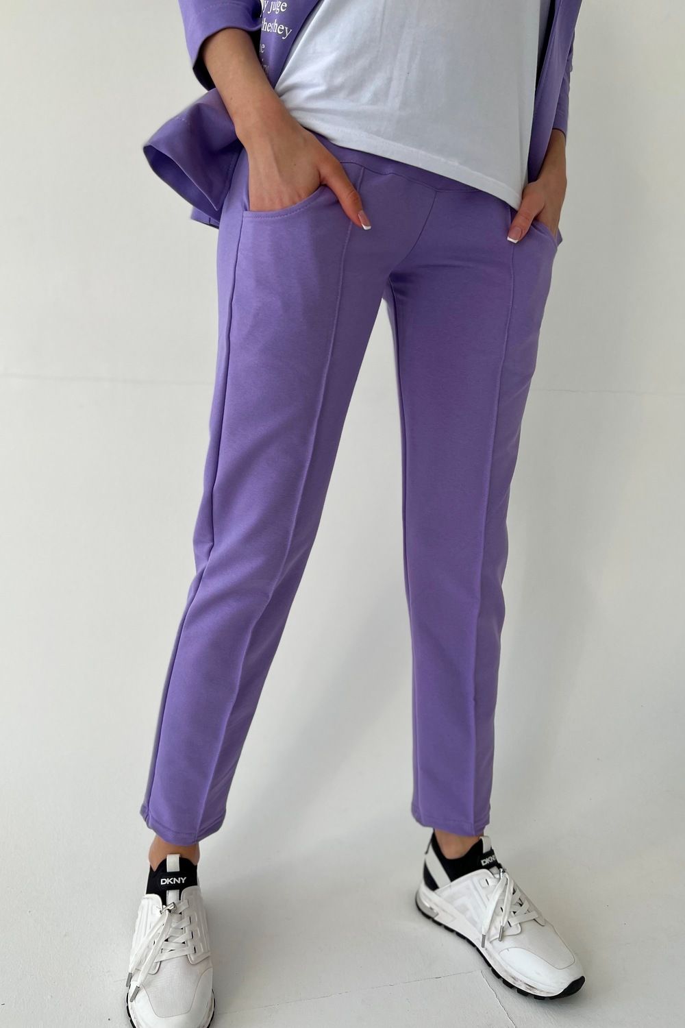 Брюки 8192 - лавандовый