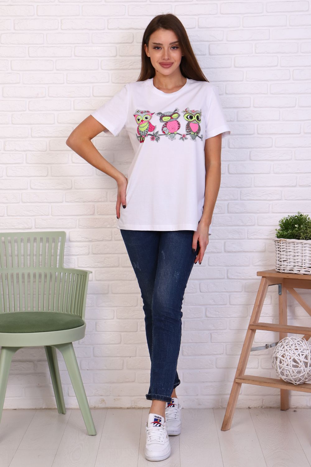 Футболка 6280 - белый