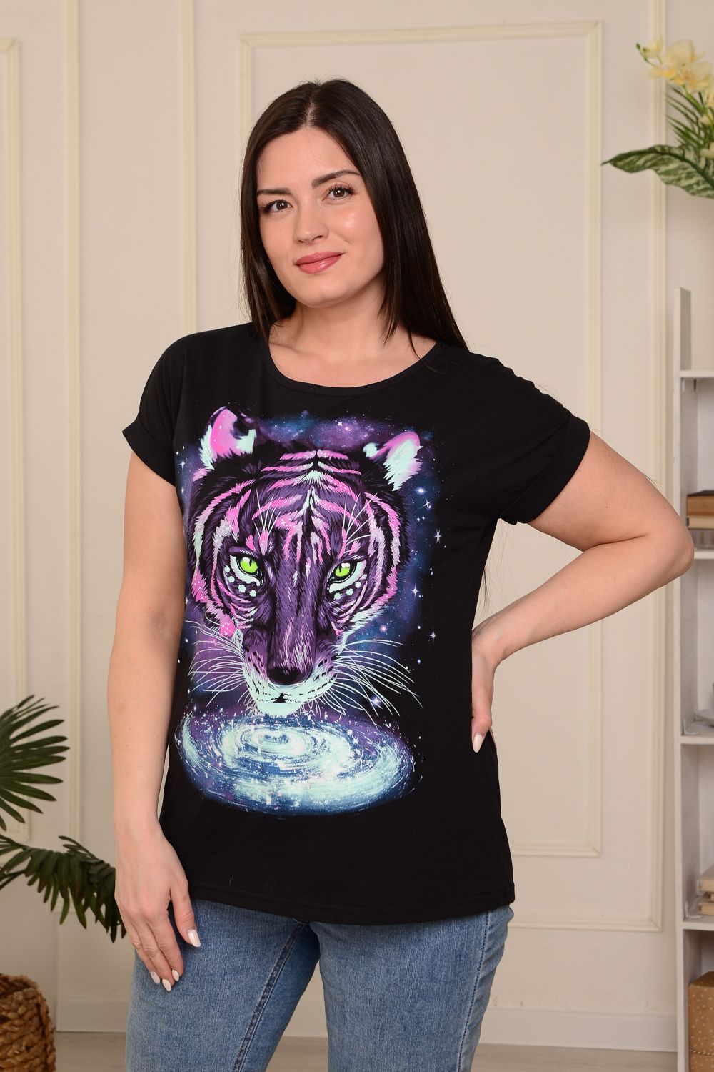 Футболка 11681 - черный