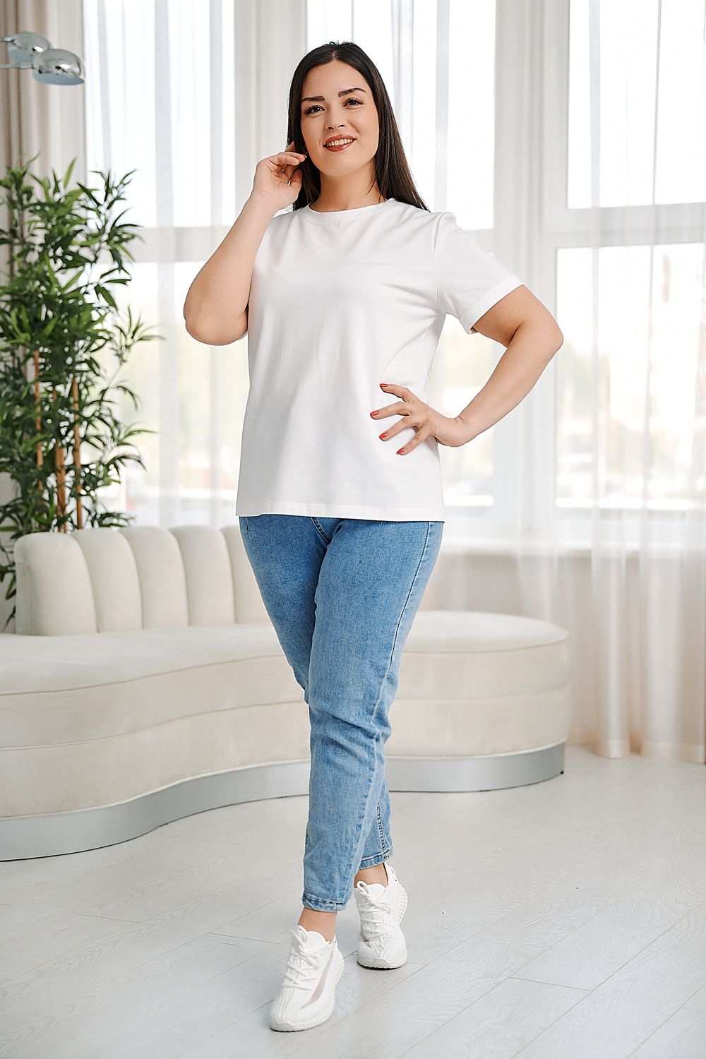 Футболка 47058 - белый