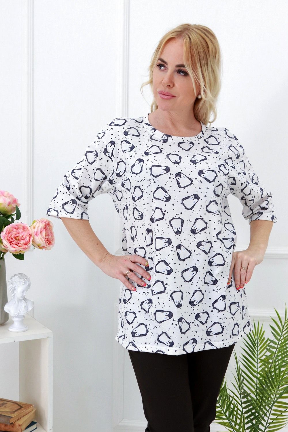 Футболка 30535 - молочный