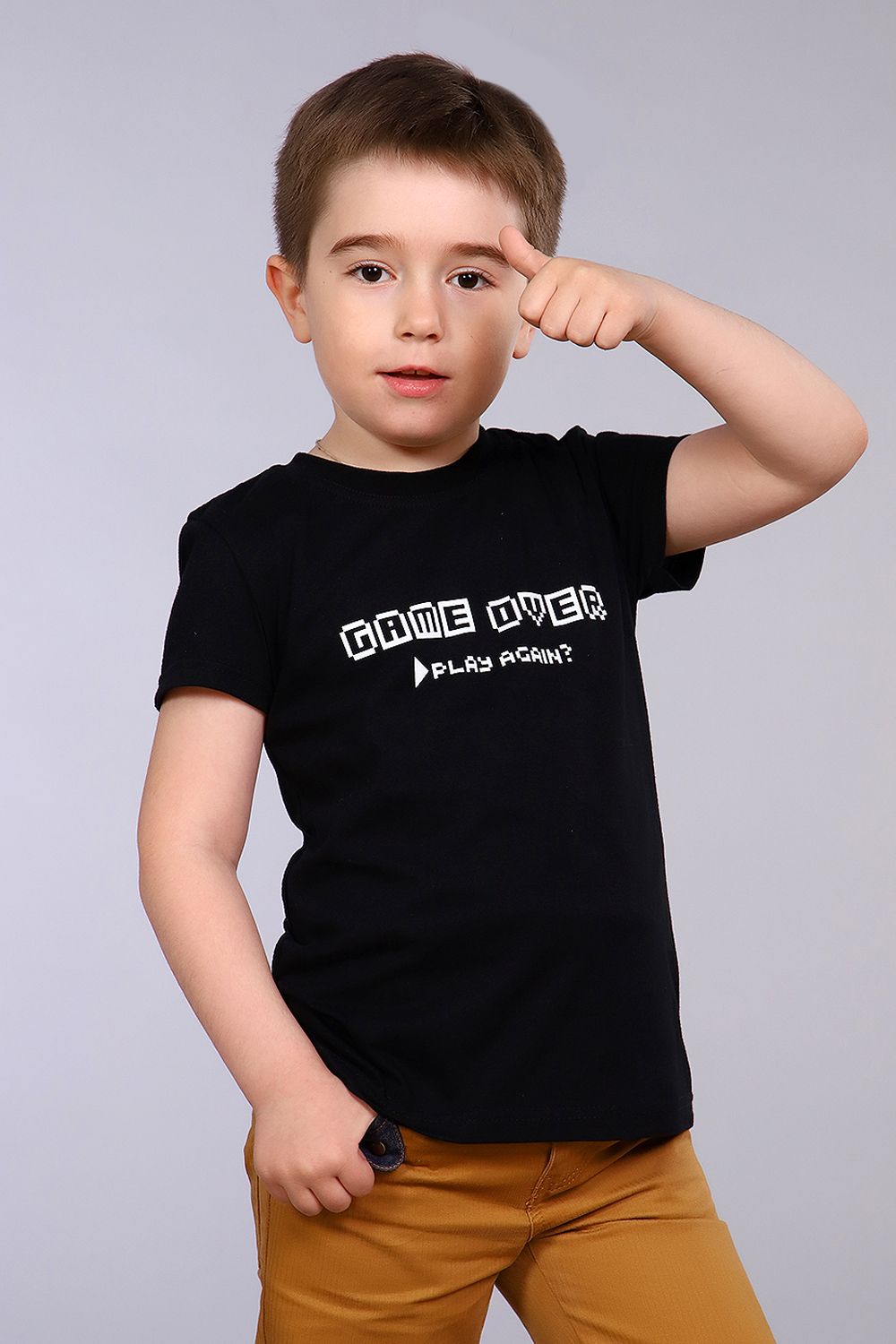 Футболка 15308 - черный