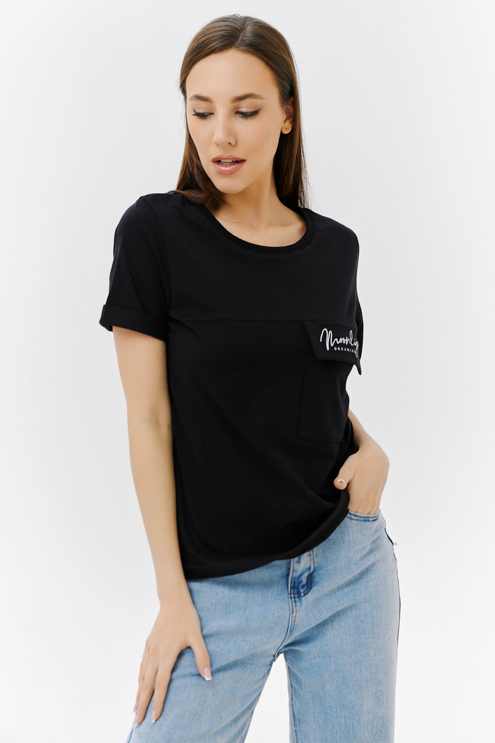 Футболка 8248 - черный