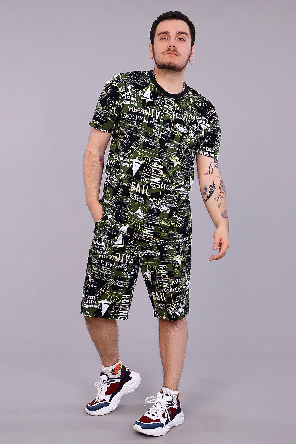 Футболка 15328 - хаки