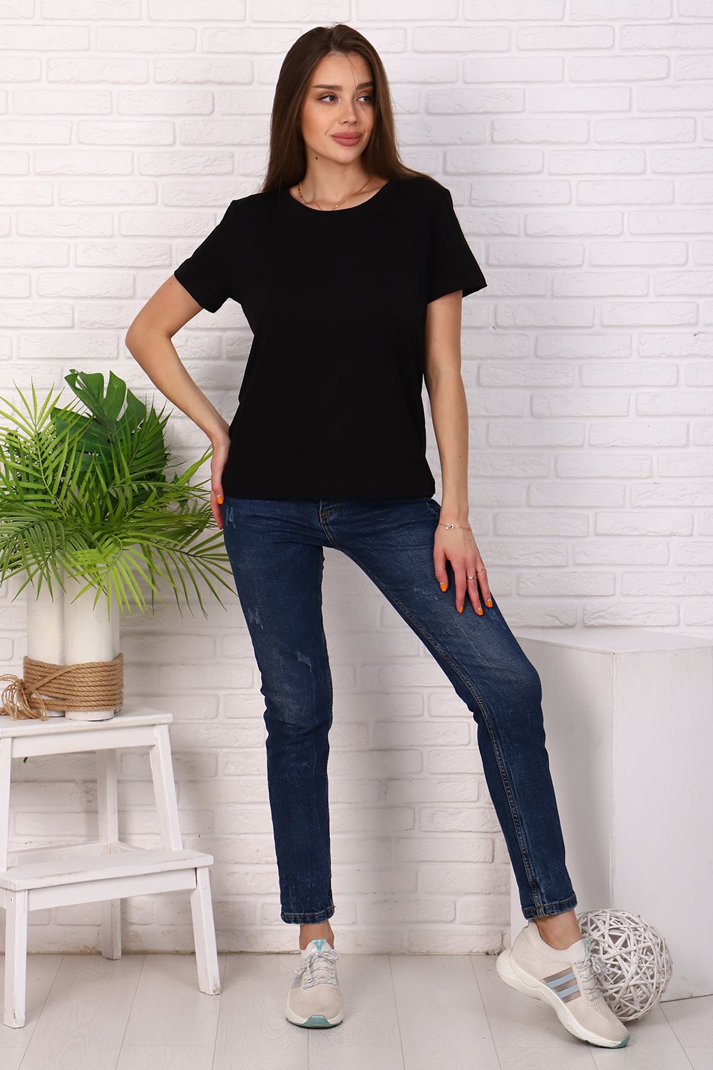 Футболка 24219 - черный