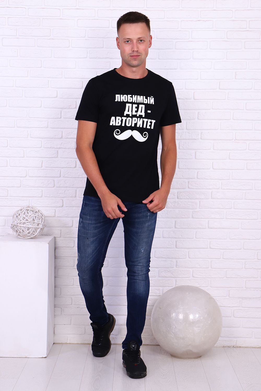 Футболка 11729 - черный