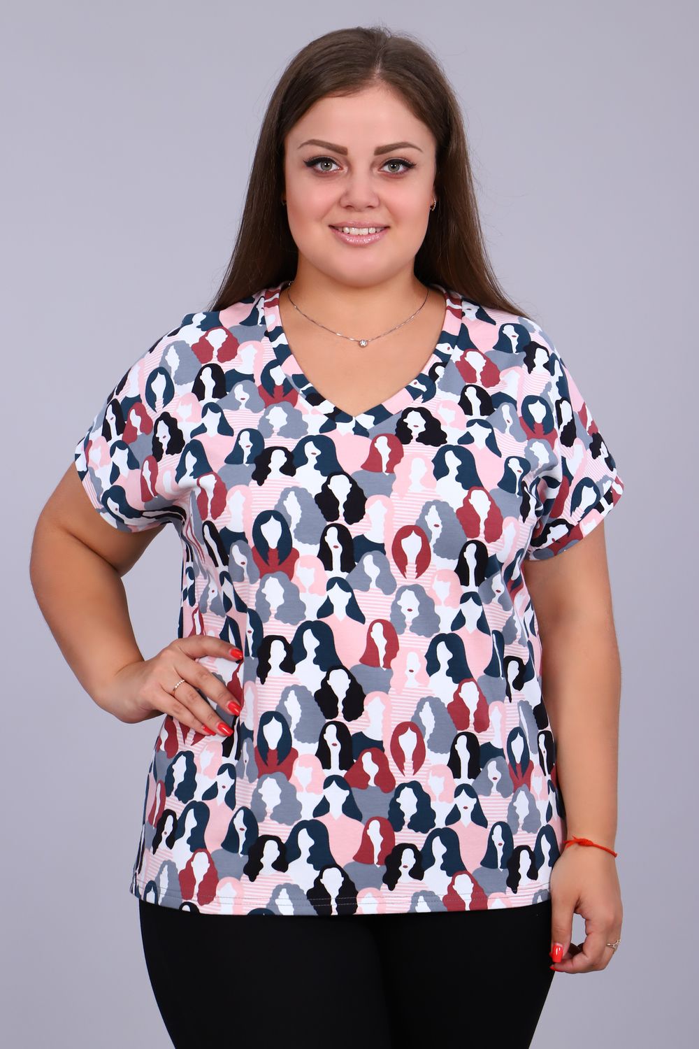 Футболка 15336 - розовый