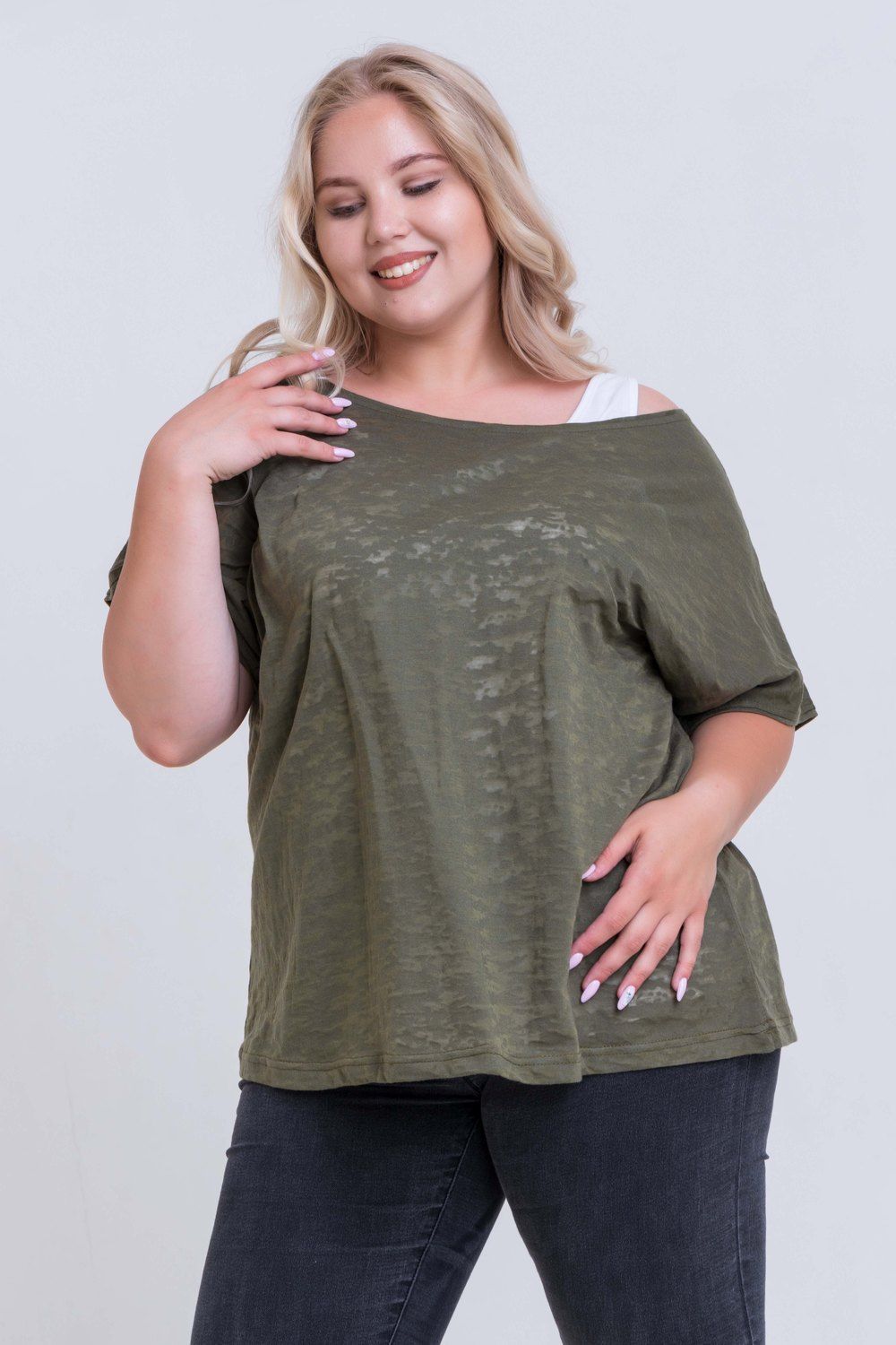 Футболка 50515 - хаки