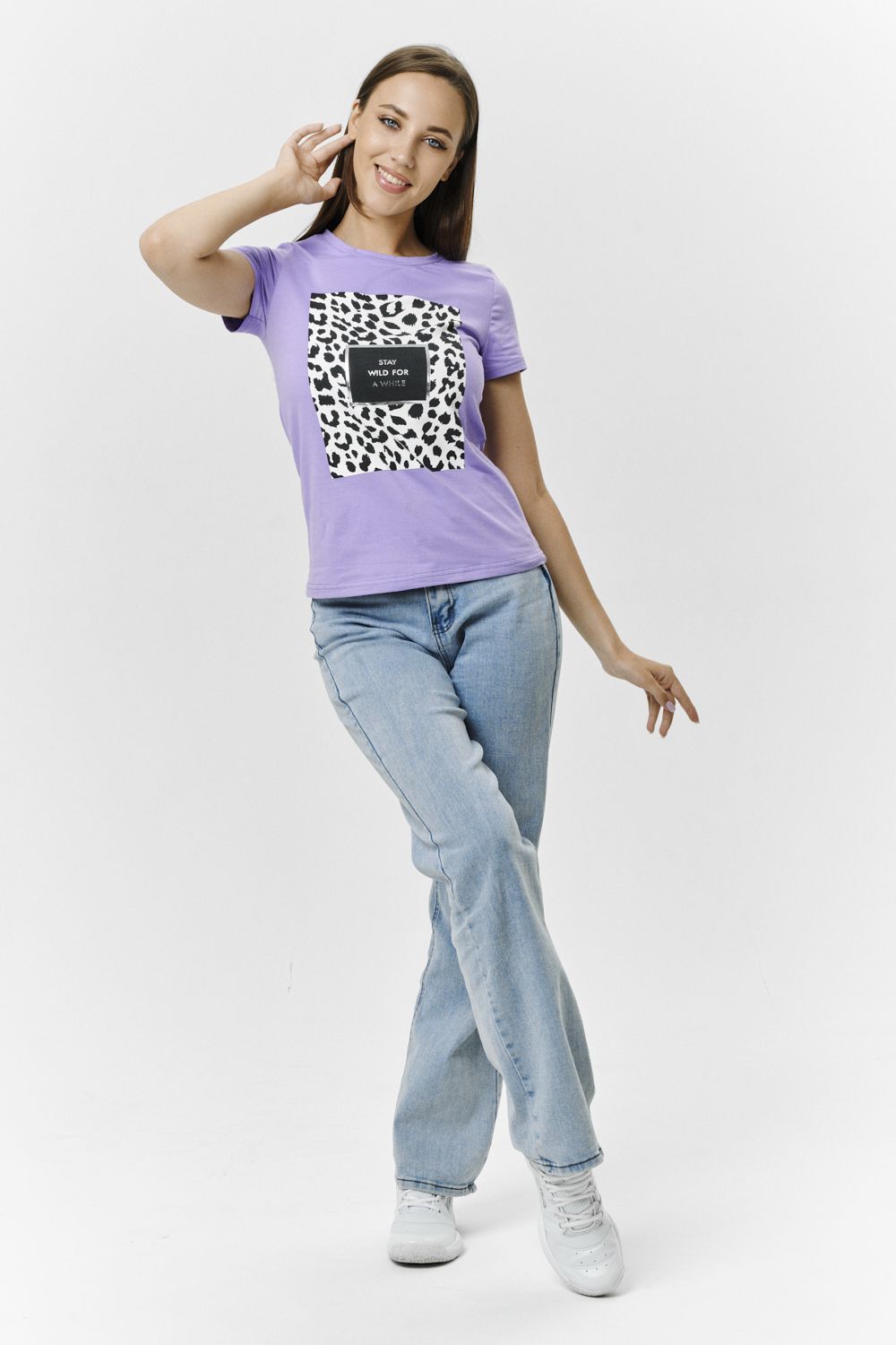 Футболка 8267 - лавандовый