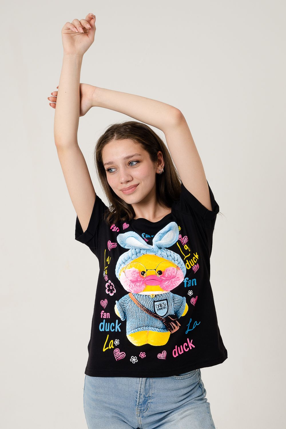 Футболка 8257 - черный