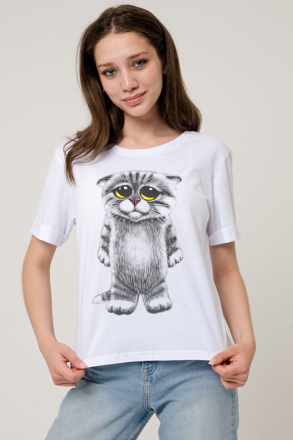 Футболка 8255 - белый