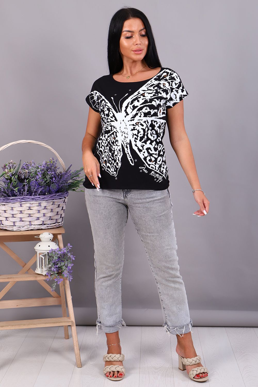 Футболка 24881 - черный