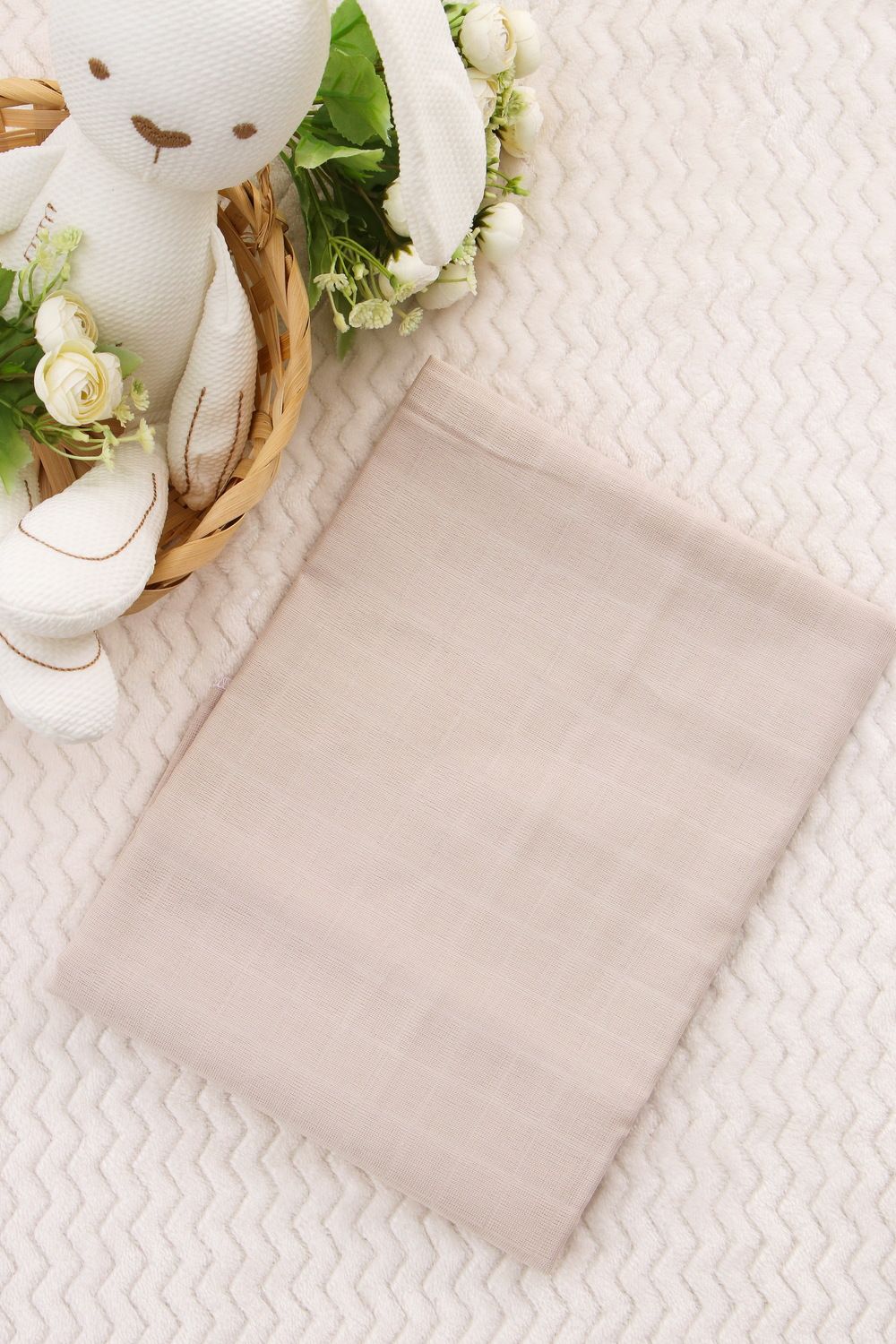 Пеленка из муслина 90х130 ПЛ-М/лен