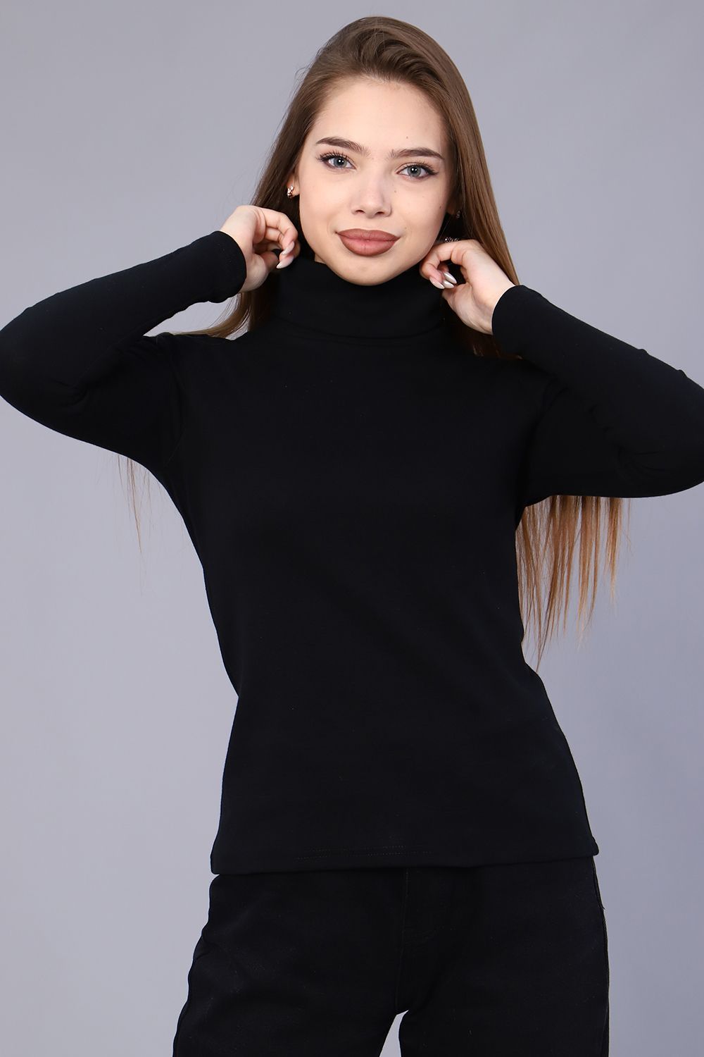 Водолазка 55036 - черный