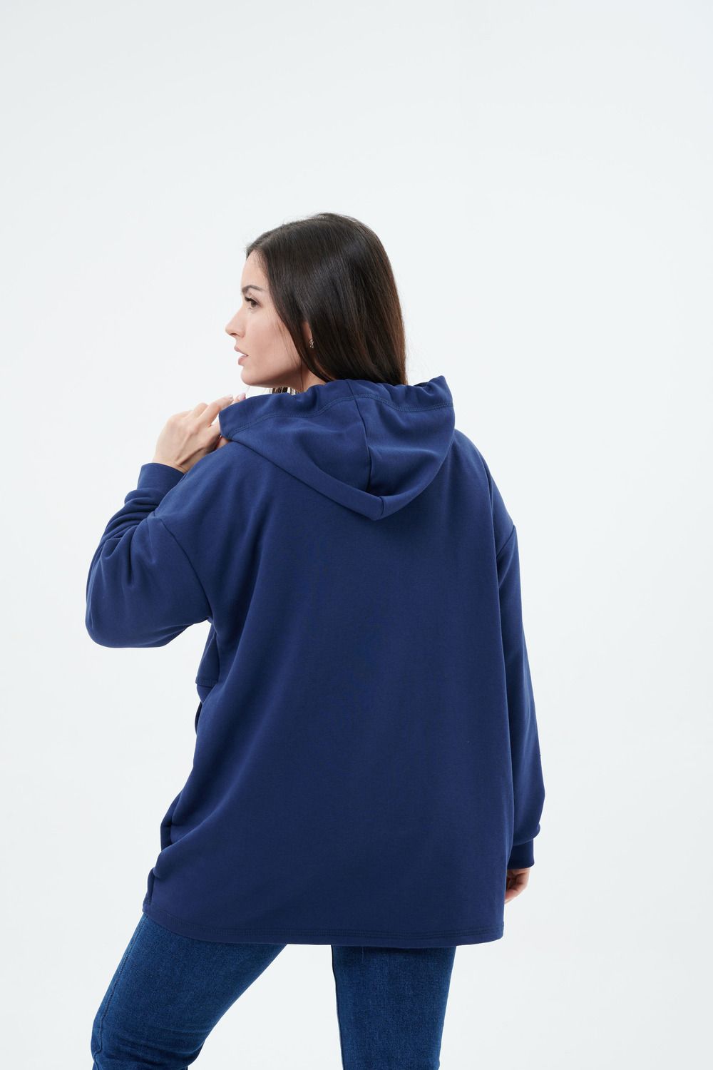 Толстовка 9161 - индиго