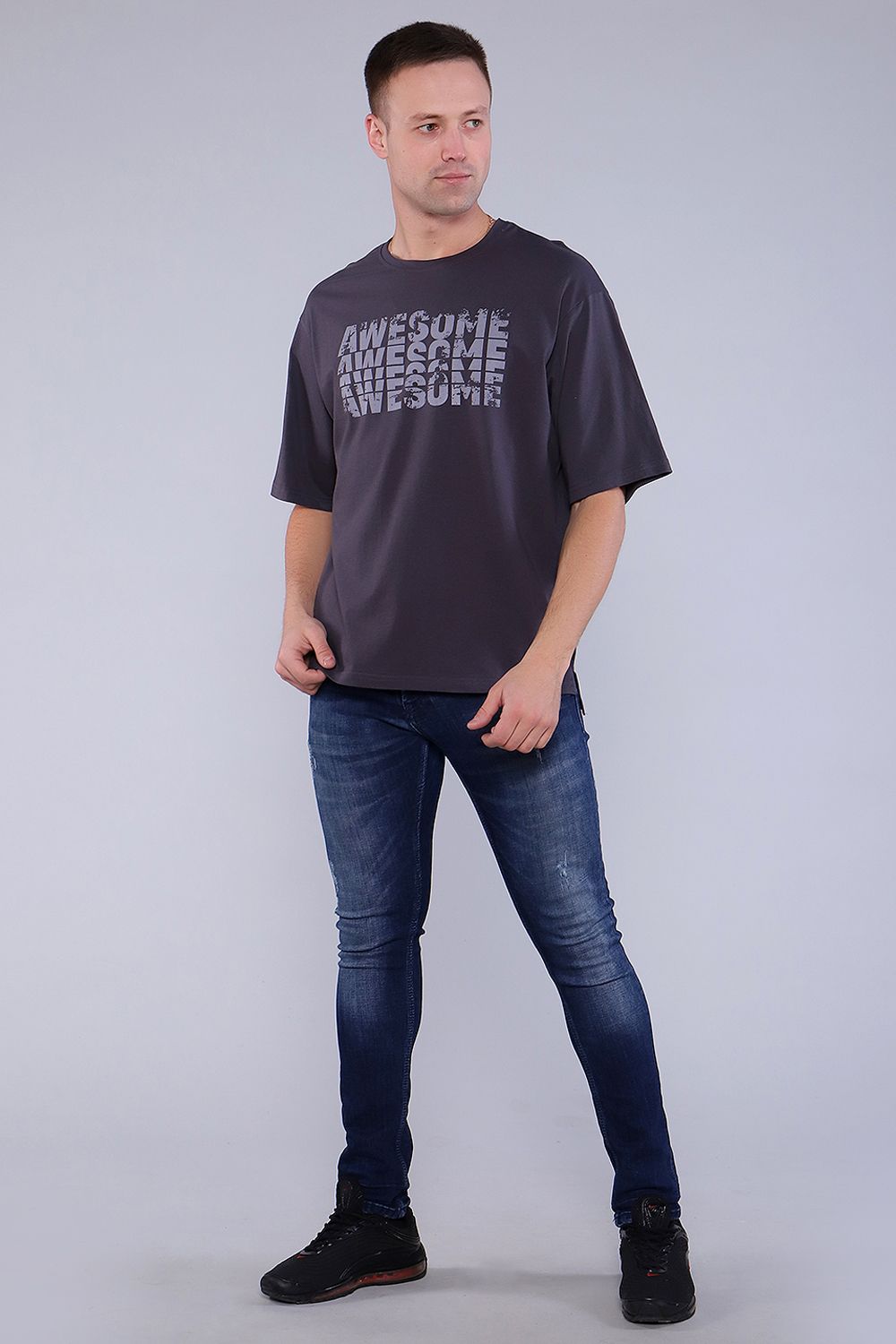 Футболка 59030 - фумэ