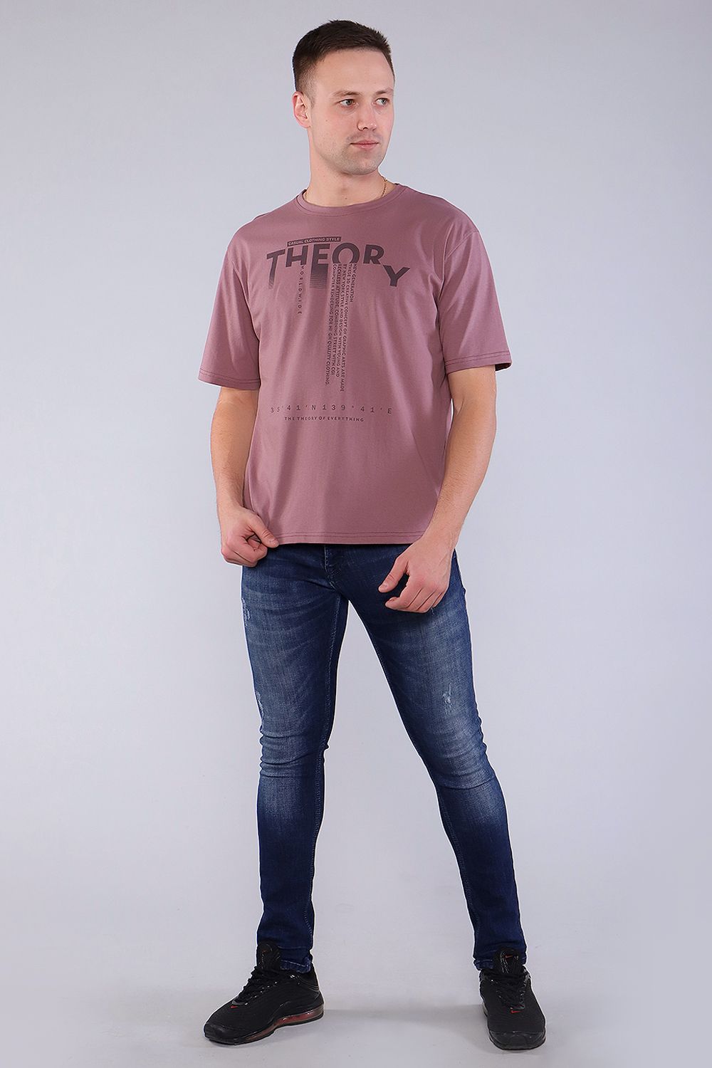 Футболка 59029 - сливовый