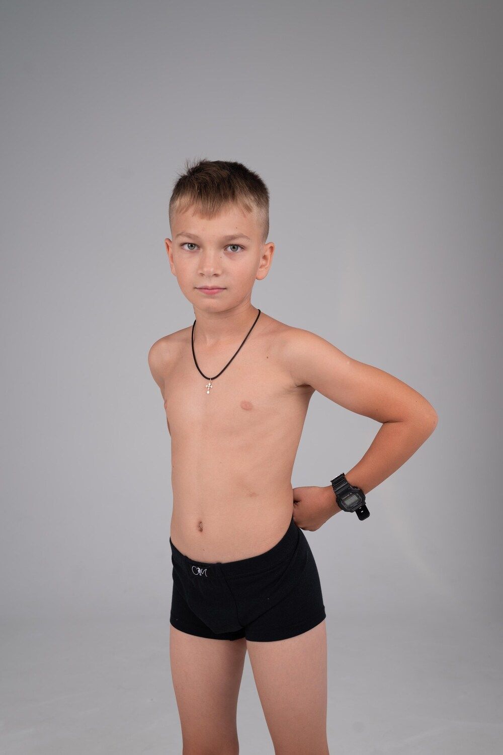 Трусы боксеры на мальчика закрытая резинка БПЗ - черный