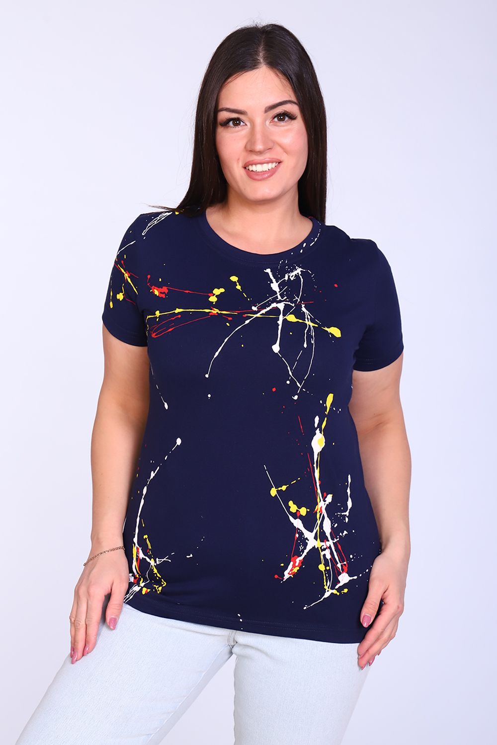 Футболка 24249 - темно-синий