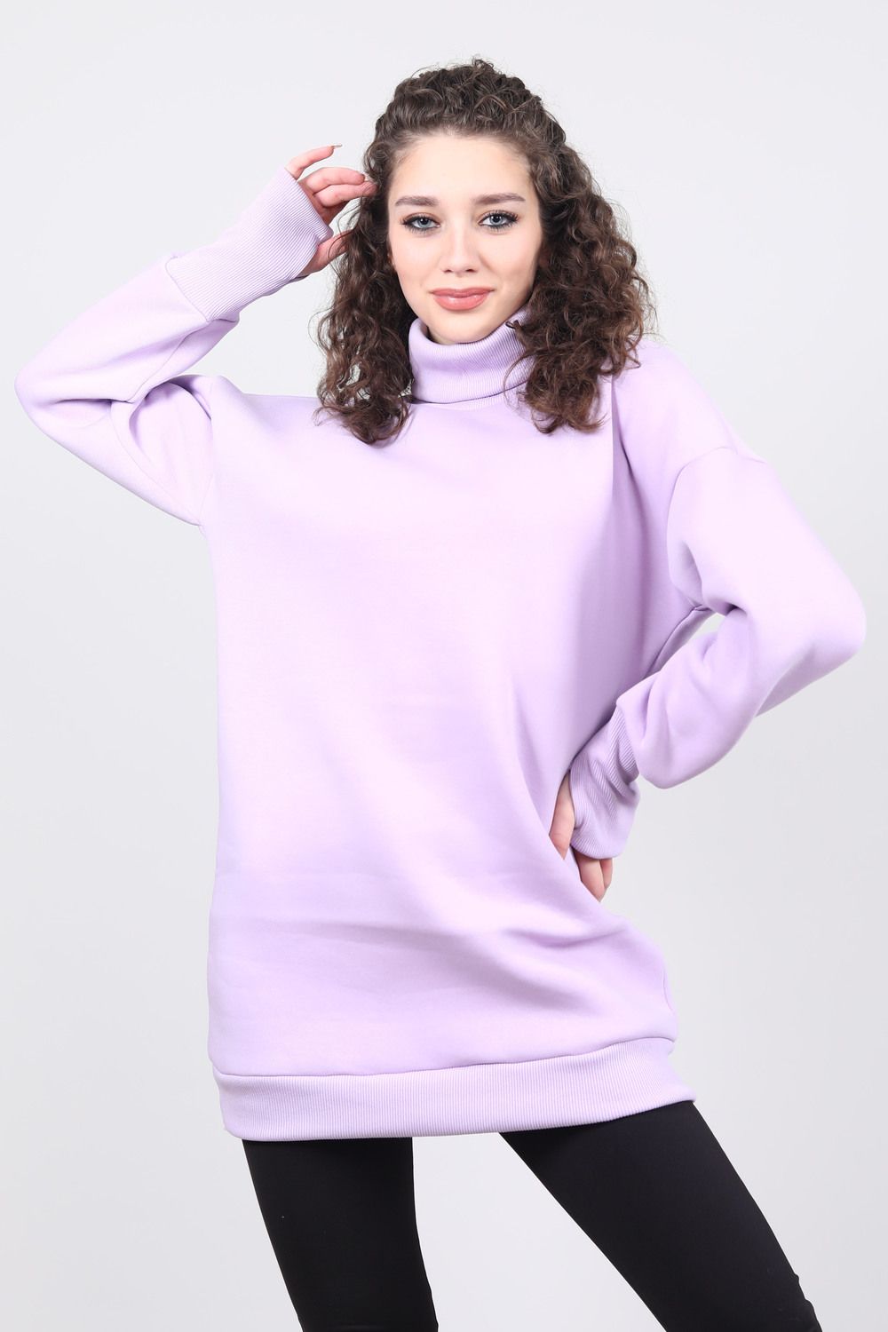 Толстовка 15415 - лавандовый