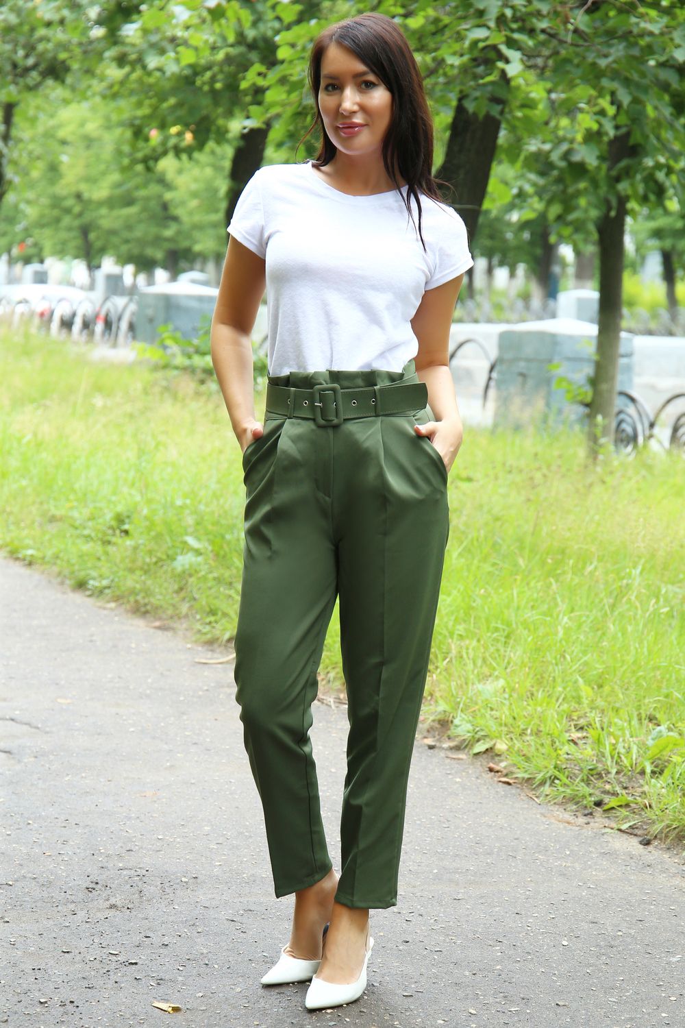 Брюки 3448 - хаки