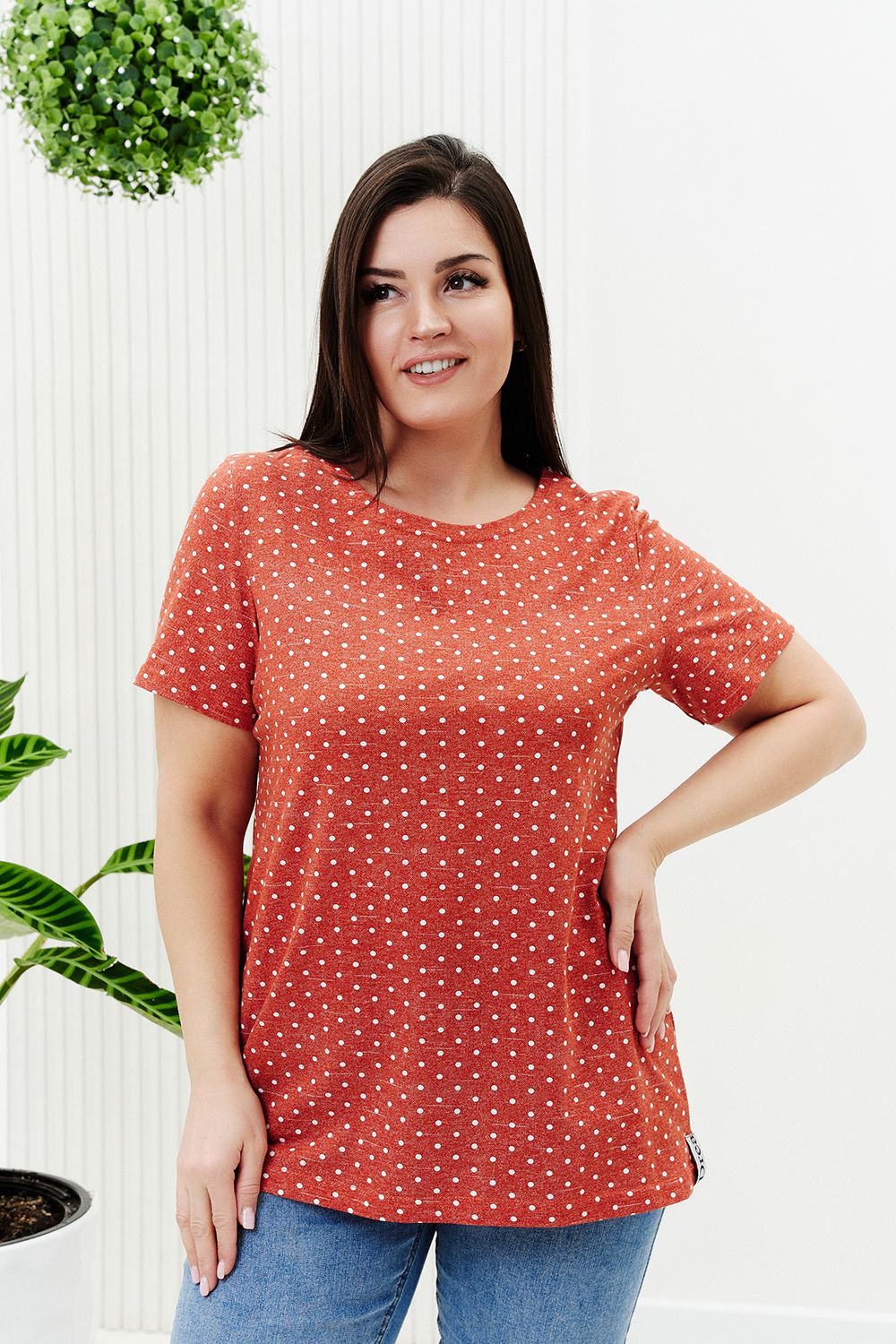 Футболка 9066 - горох