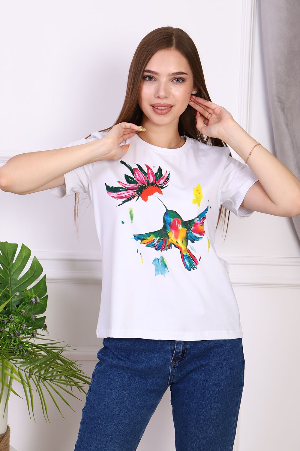 Футболка 70013 - белый