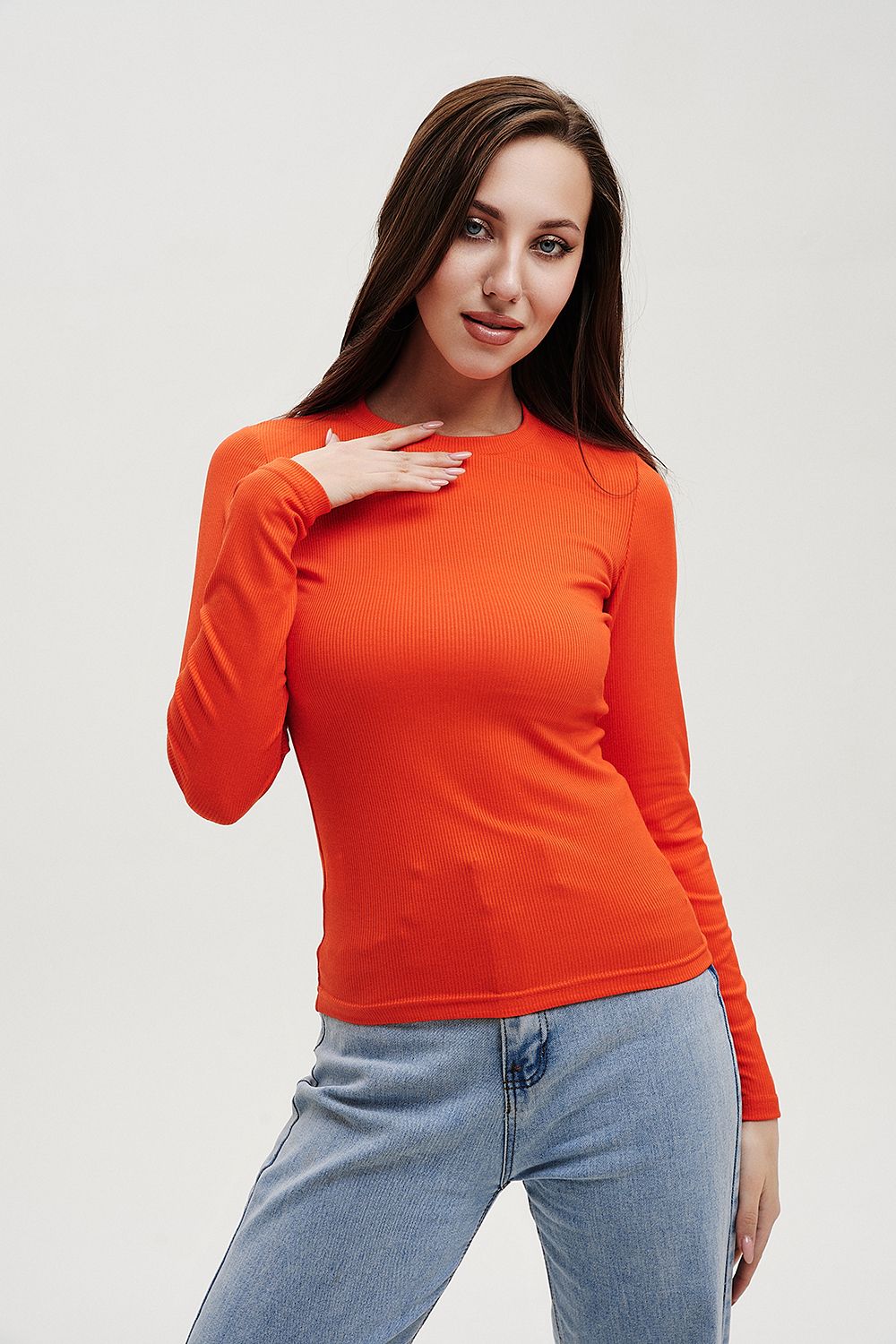Водолазка 7367 - оранжевый