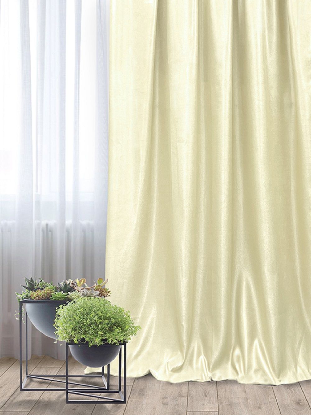 Комплект штор 02 - шампань