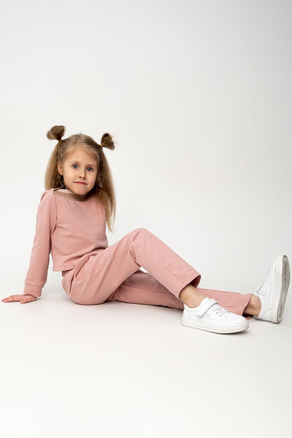 Брюки Шарлотта - пудровый