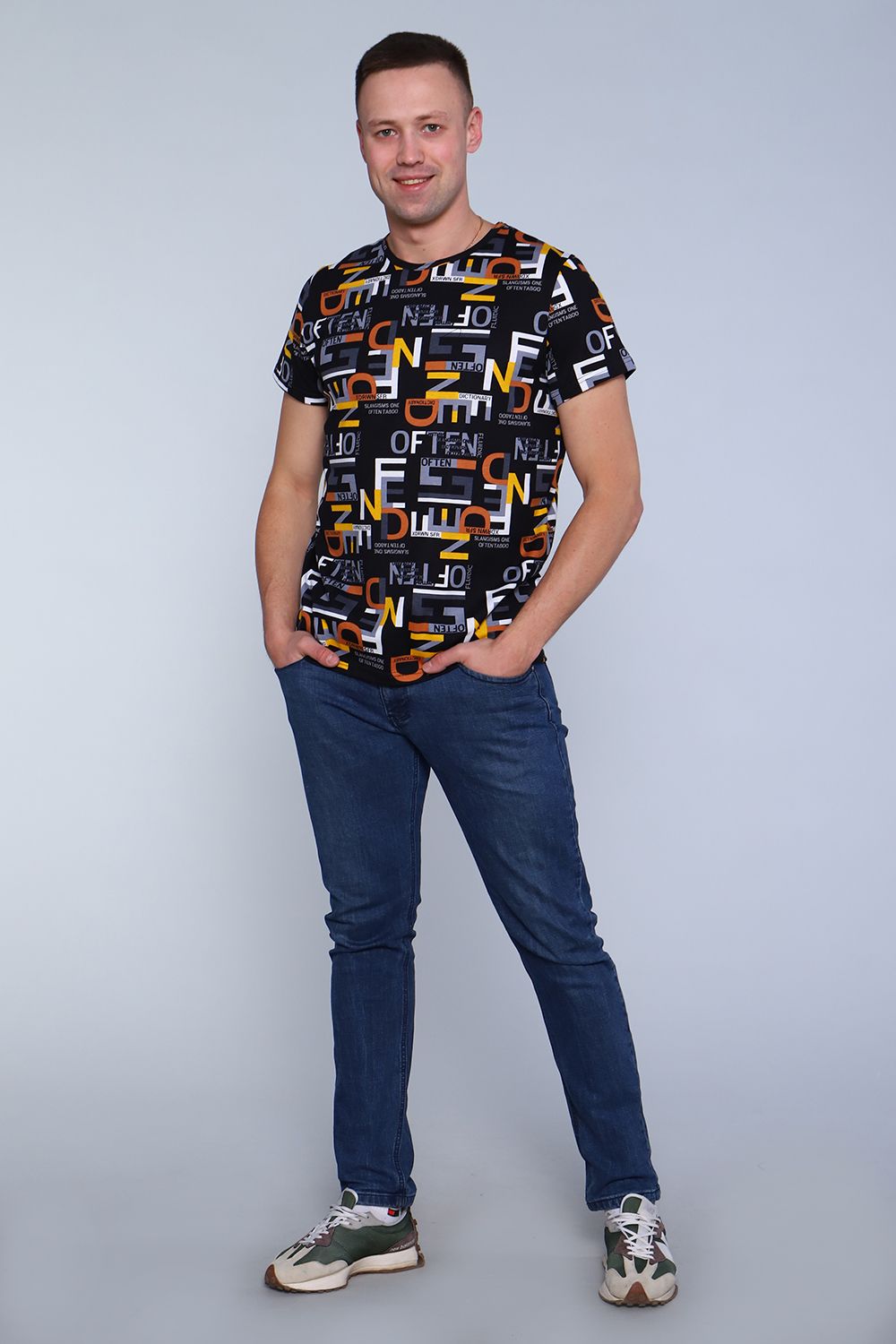 Футболка 36624 - оранжевый